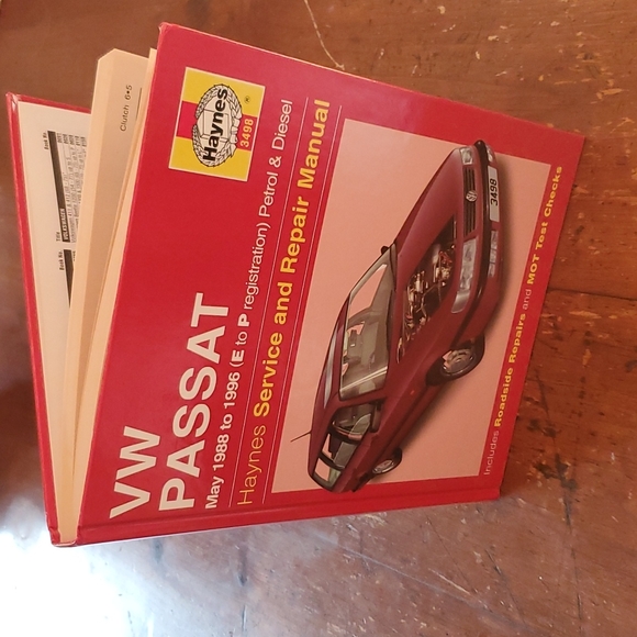 Haynes Manuel - VW Passat May 1988 to 1996 Petrol & Diesel Service/Repair Manual - Picture 2 of 6